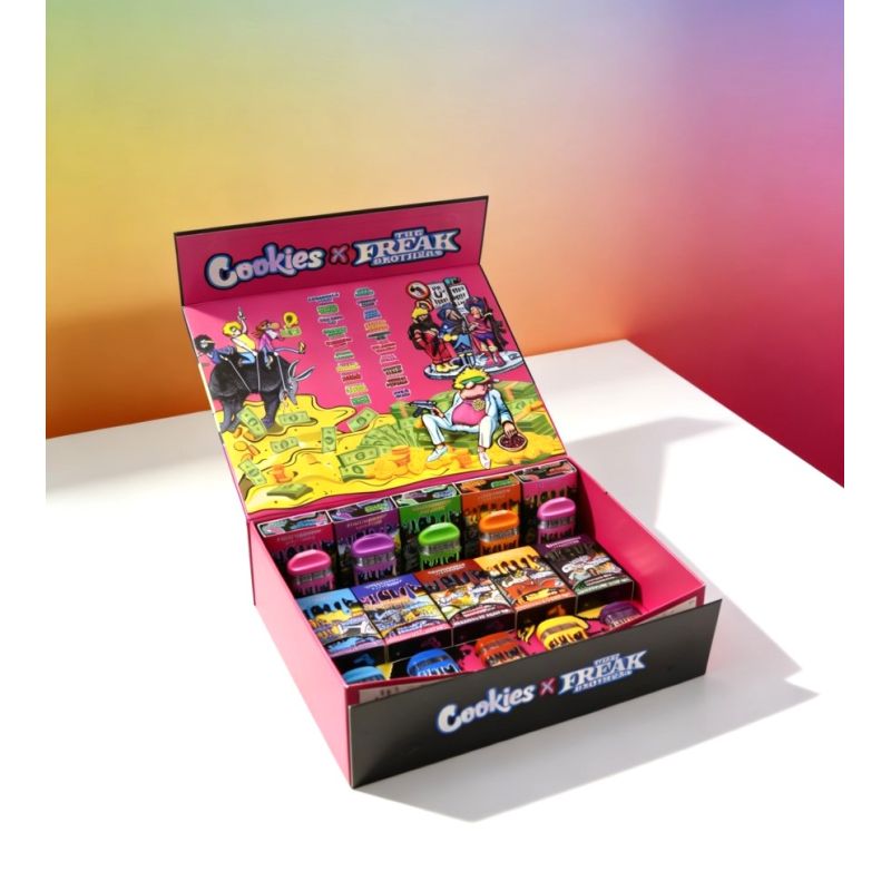 Cookies x Freak Brothers 1g & 2g Dual Flavors Empty Vape